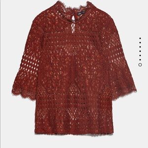 Zara Lace Top